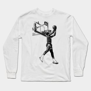 Michael Jordan Slam Dunk Long Sleeve T-Shirt